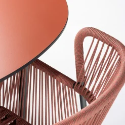 Altana SP Gray & Pink Chair by Antonio De Marco