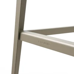 Alustool Gray Metal Stool