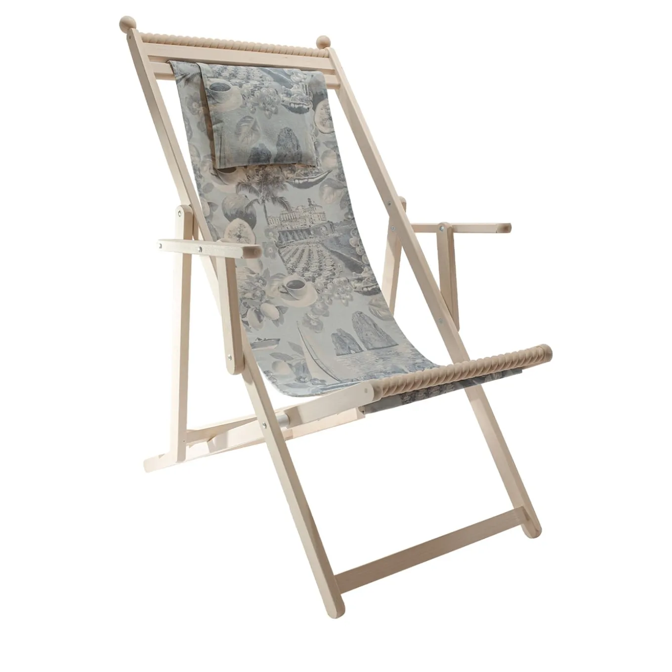 Amalfi/Capri Coastal Deck Chair