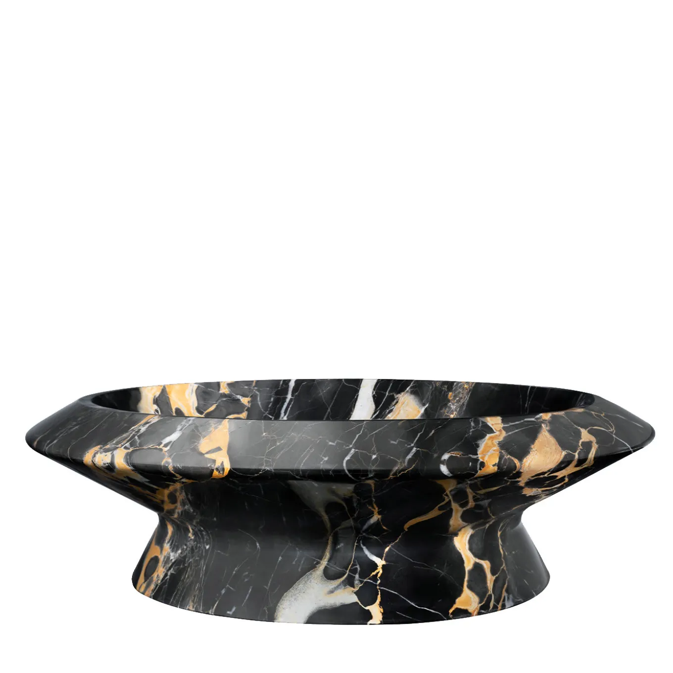 Amaltea Black Portoro Centerpiece by Ivan Colominas
