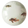 Amami Porcelain Soup Plate With Tropical Fish #4