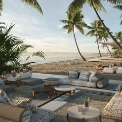 Amar Gold Coffee Table