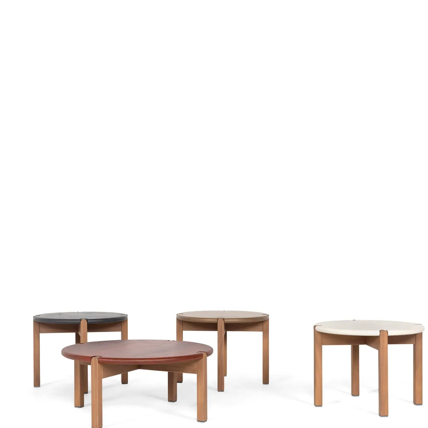 Amar White Coffee Table