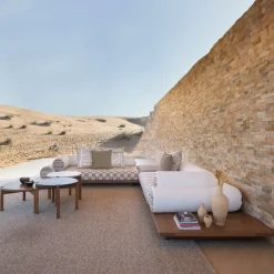 Amar White Coffee Table