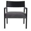 Amarcord Anthracite Lounge Armchair by Umberto Bertoni