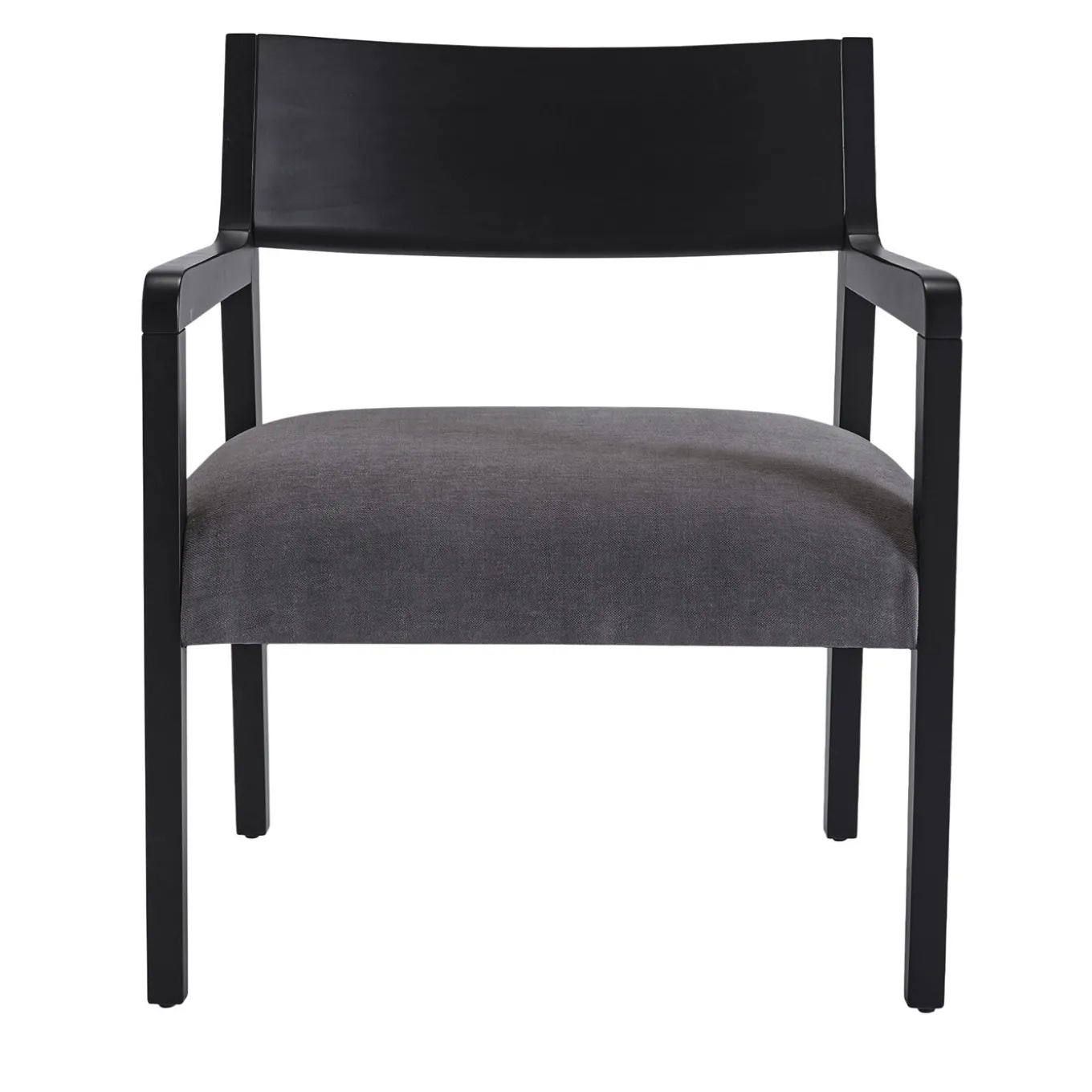 Amarcord Anthracite Lounge Armchair by Umberto Bertoni