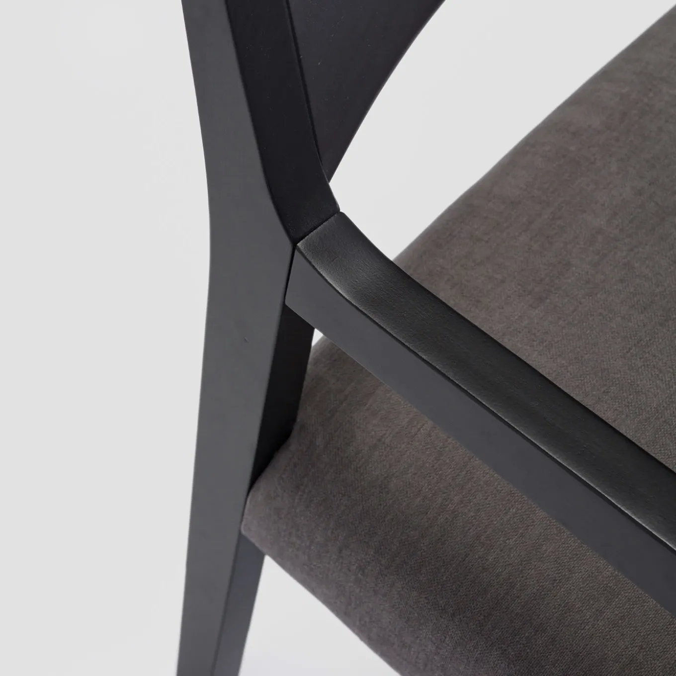 Amarcord Anthracite Lounge Armchair by Umberto Bertoni