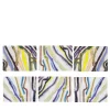 Amazonia Set of 6 print glossy wood fiber tablemats