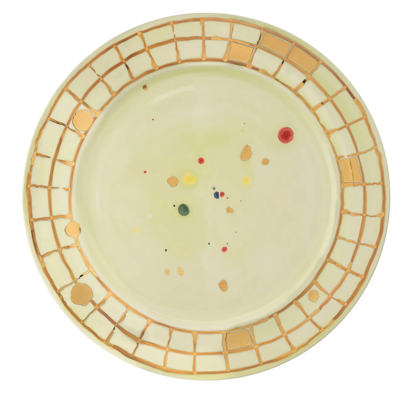 Amelia Golden Rim Charger Plate