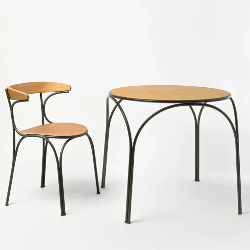 Ample Green Outdoor Bistrot Table by Nichetto Studio