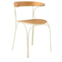 Ample White Outdoor Chair by Nichetto Studio