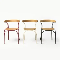 Ample White Outdoor Chair by Nichetto Studio