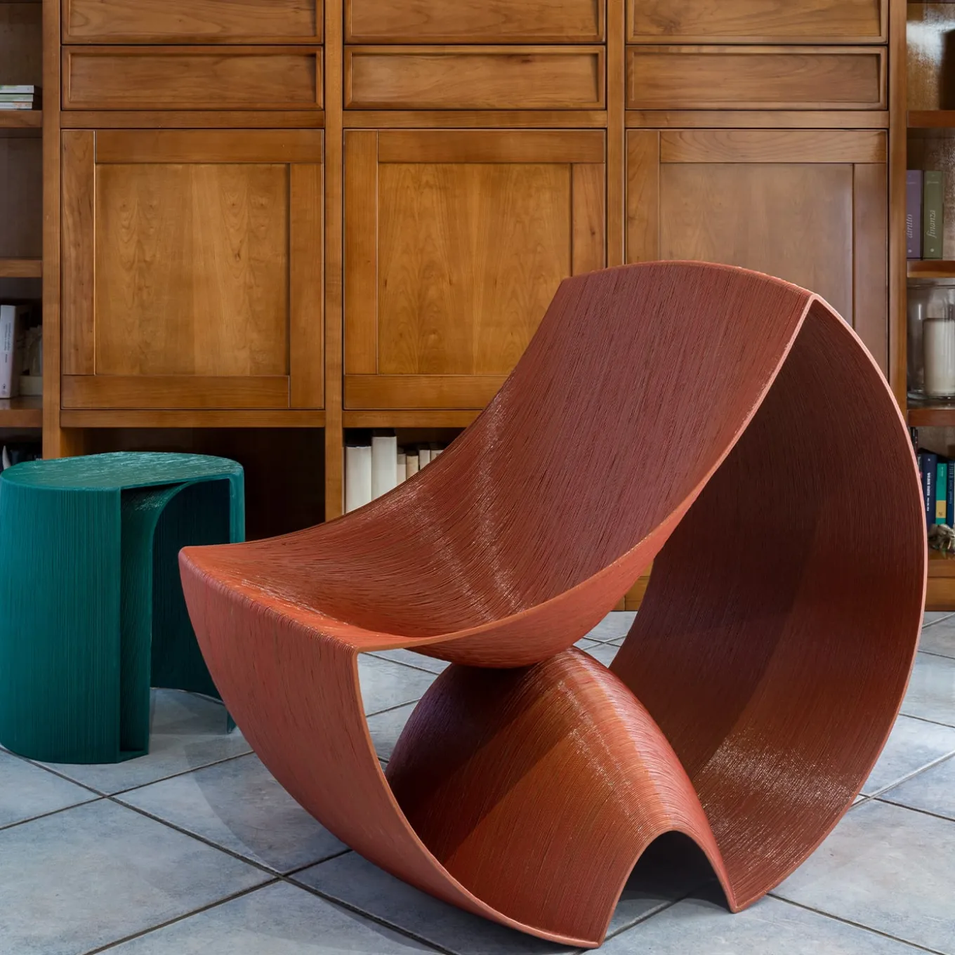 Anacapri Green Stool