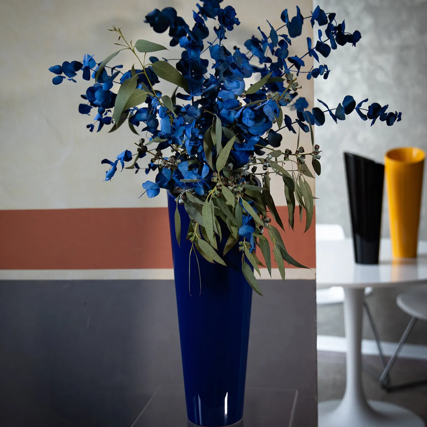 Anacleto Blue Vase