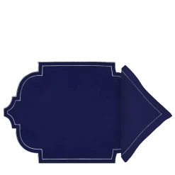 Ancient Linen China Blue Placesetting