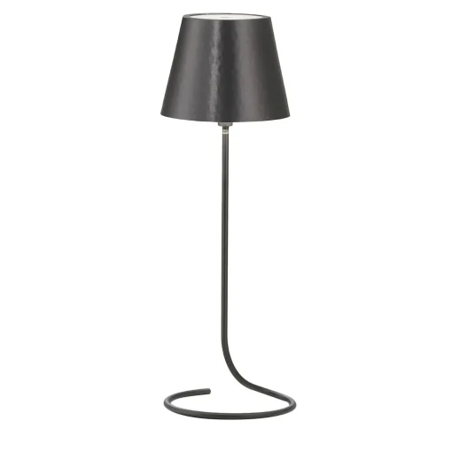Antares Circle Titanium & Brass Wireless Table Lamp by I. Harari