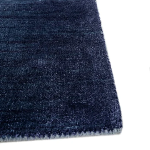Antique Blue & Denim Blue Hand-Knotted Rug