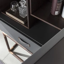 Anzio Dark Grey Cabinet