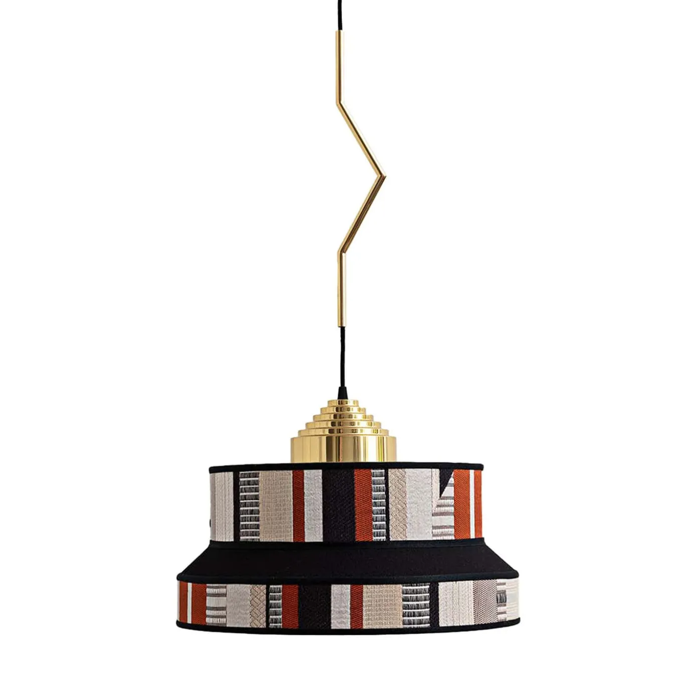 Aperitivo 45 Jacquard Rust Pendant Lamp