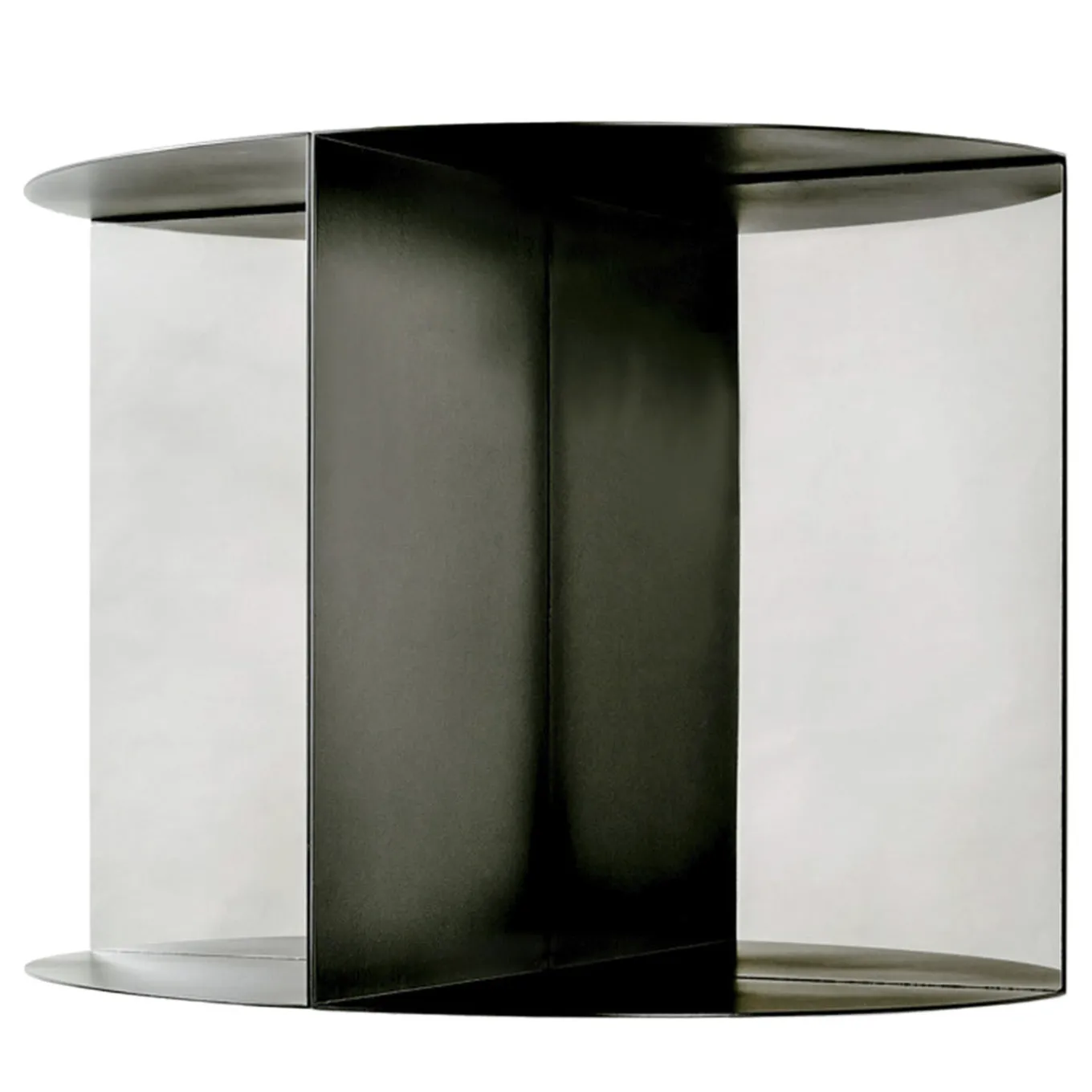 Aperture Black Shelf by Roberto Cicchinè