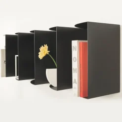 Aperture Black Shelf by Roberto Cicchinè