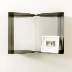 Aperture Black Shelf by Roberto Cicchinè