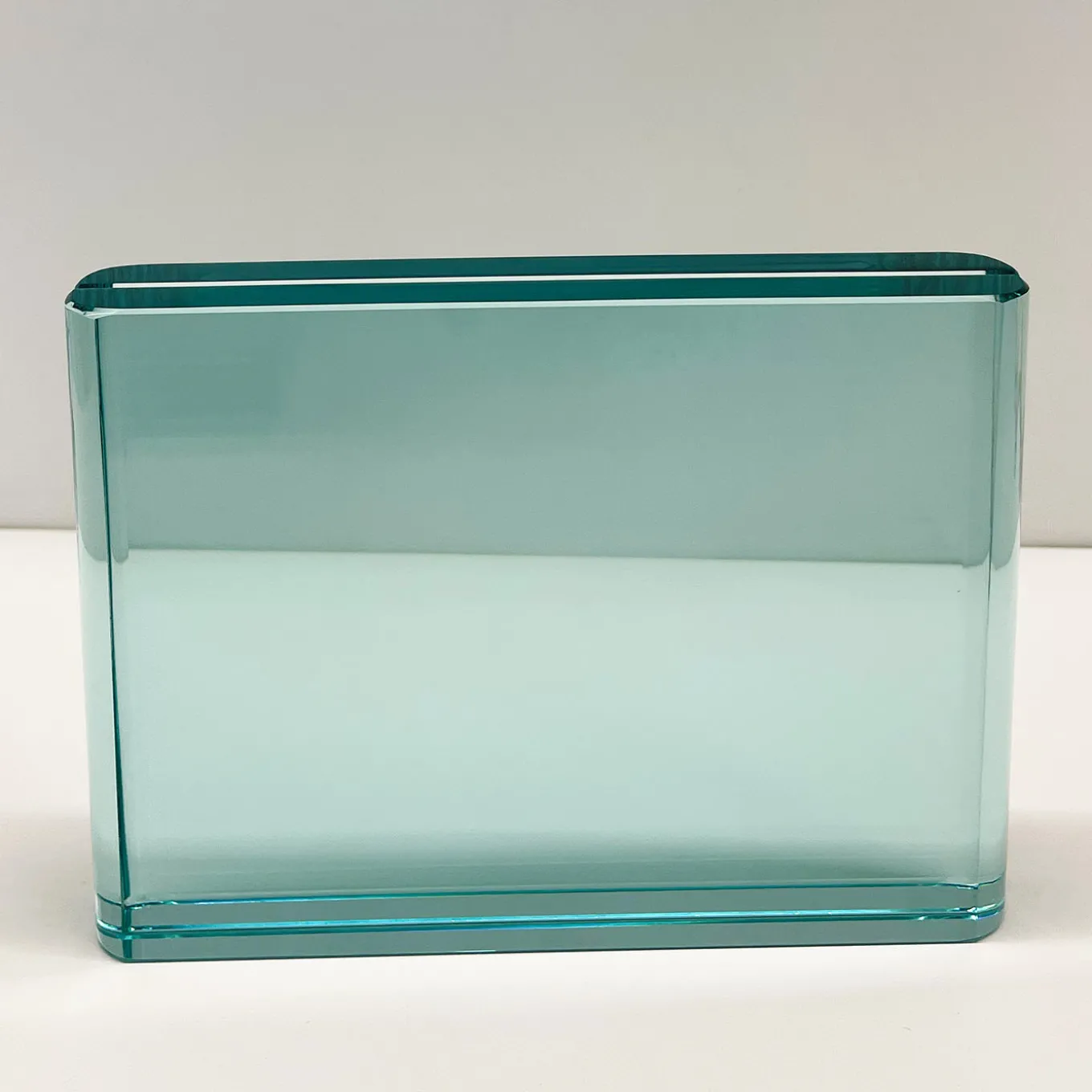 Aquamarine Horizontal Crystal Picture Frame