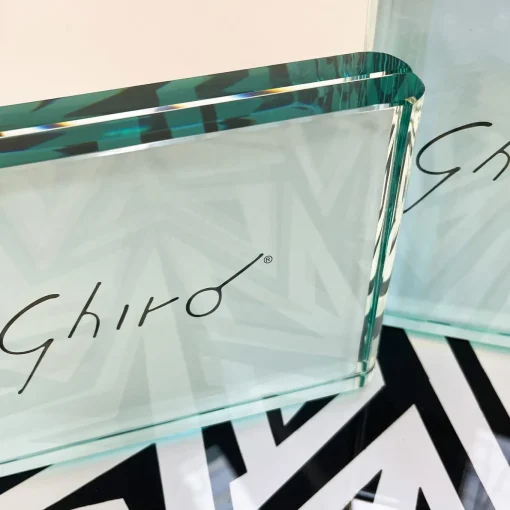 Aquamarine Horizontal Crystal Picture Frame