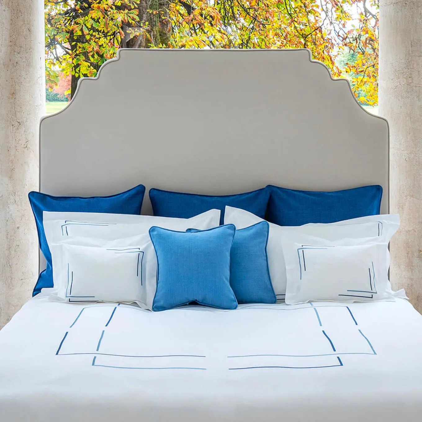 Aquarelle White Duvet cover