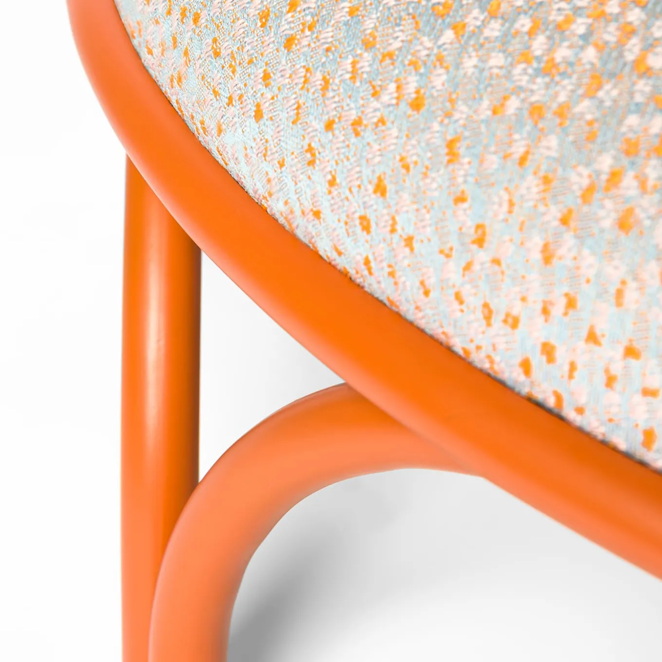 Arcadia Orange Pouf