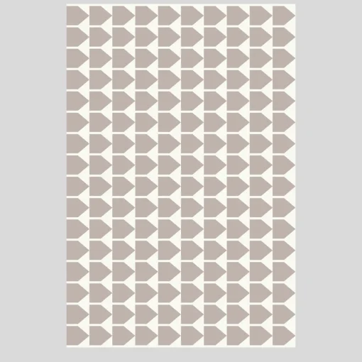 Archetipo Taupe/White Blanket by Makeyourhome + Walter Terruso
