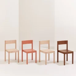 Archetype-A 830 Beech Chair by Mario Alessiani
