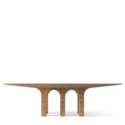 ARCHI Dining Table in burl by StorageMilano