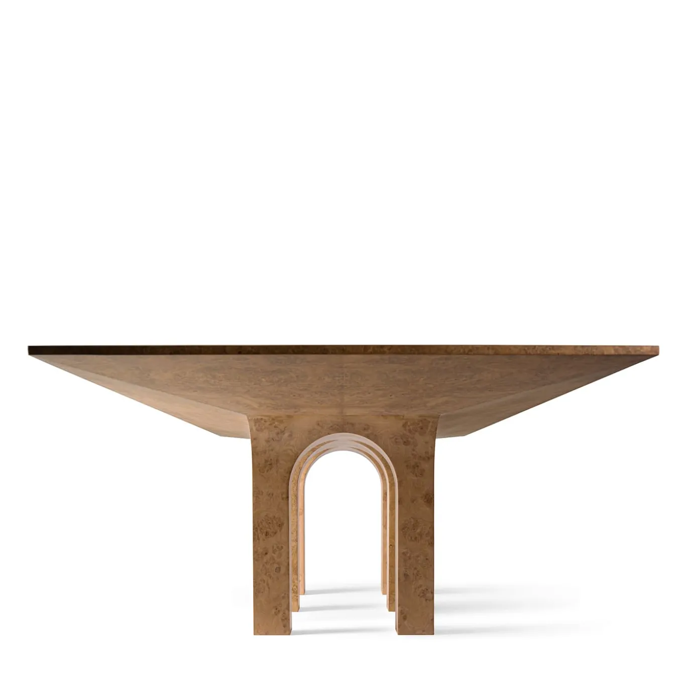 ARCHI Dining Table in burl by StorageMilano