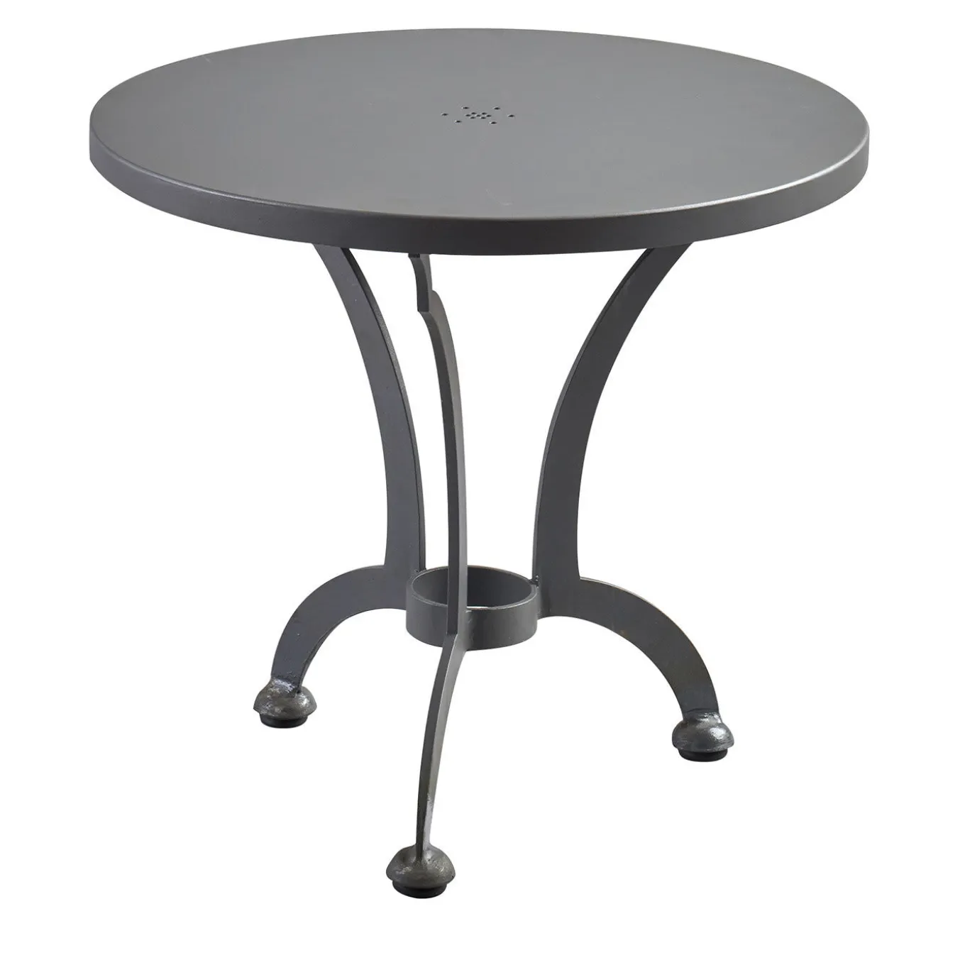 Archi Round Side Table in Stainless Steel