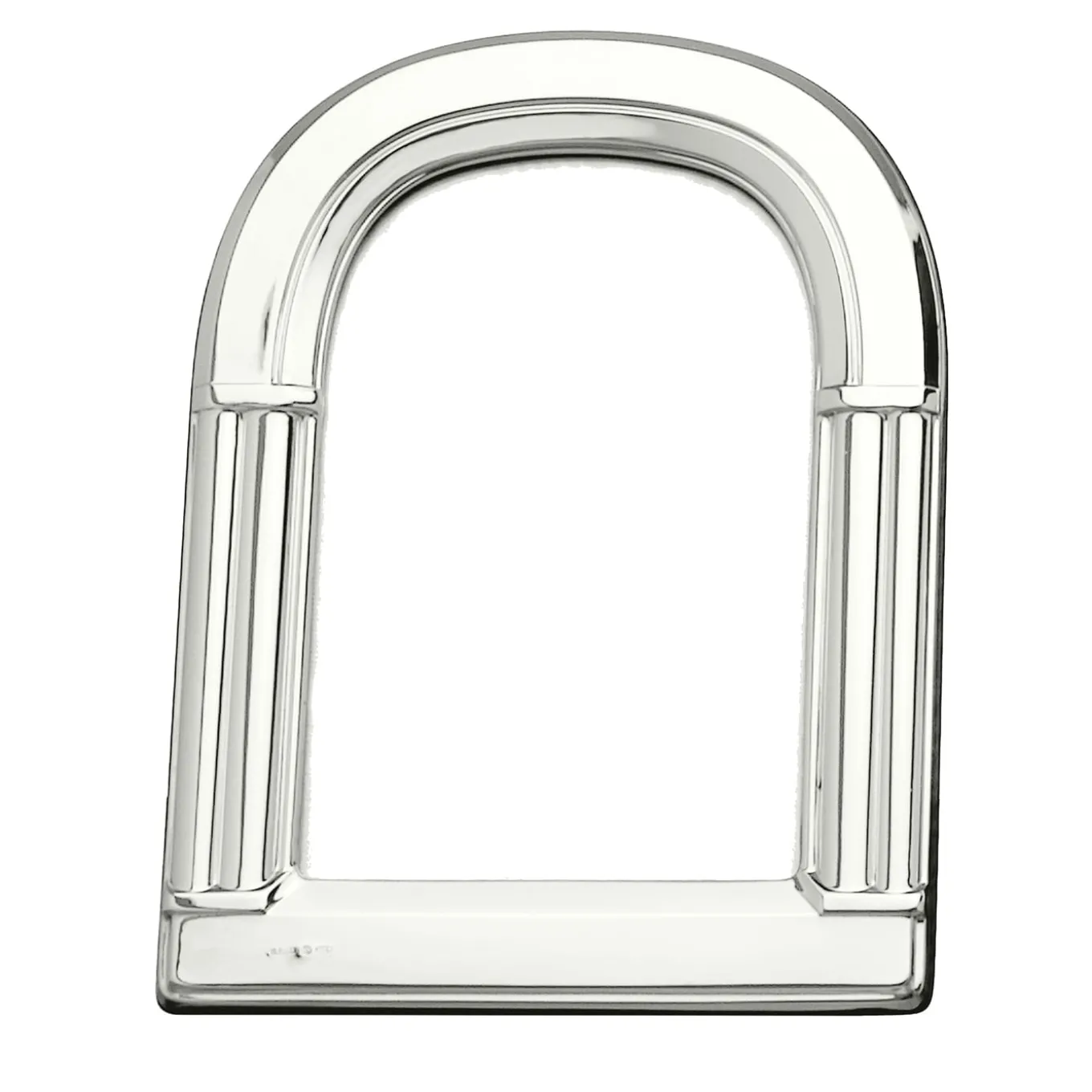 Arch-Shaped Sterling Silver Frame with Columns