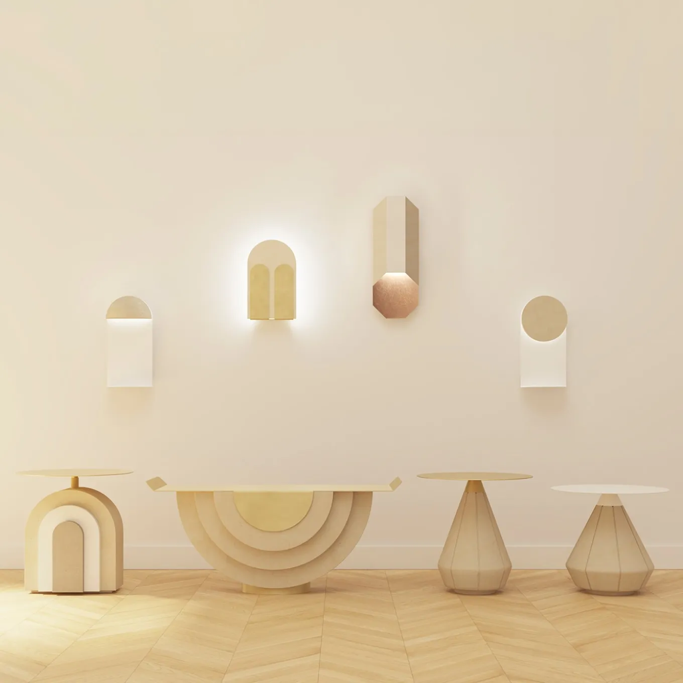 Arco Stone Side Table by Apospersano