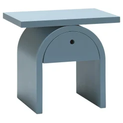 Arcom Light-Blue Nightstand by Giulio Iacchetti