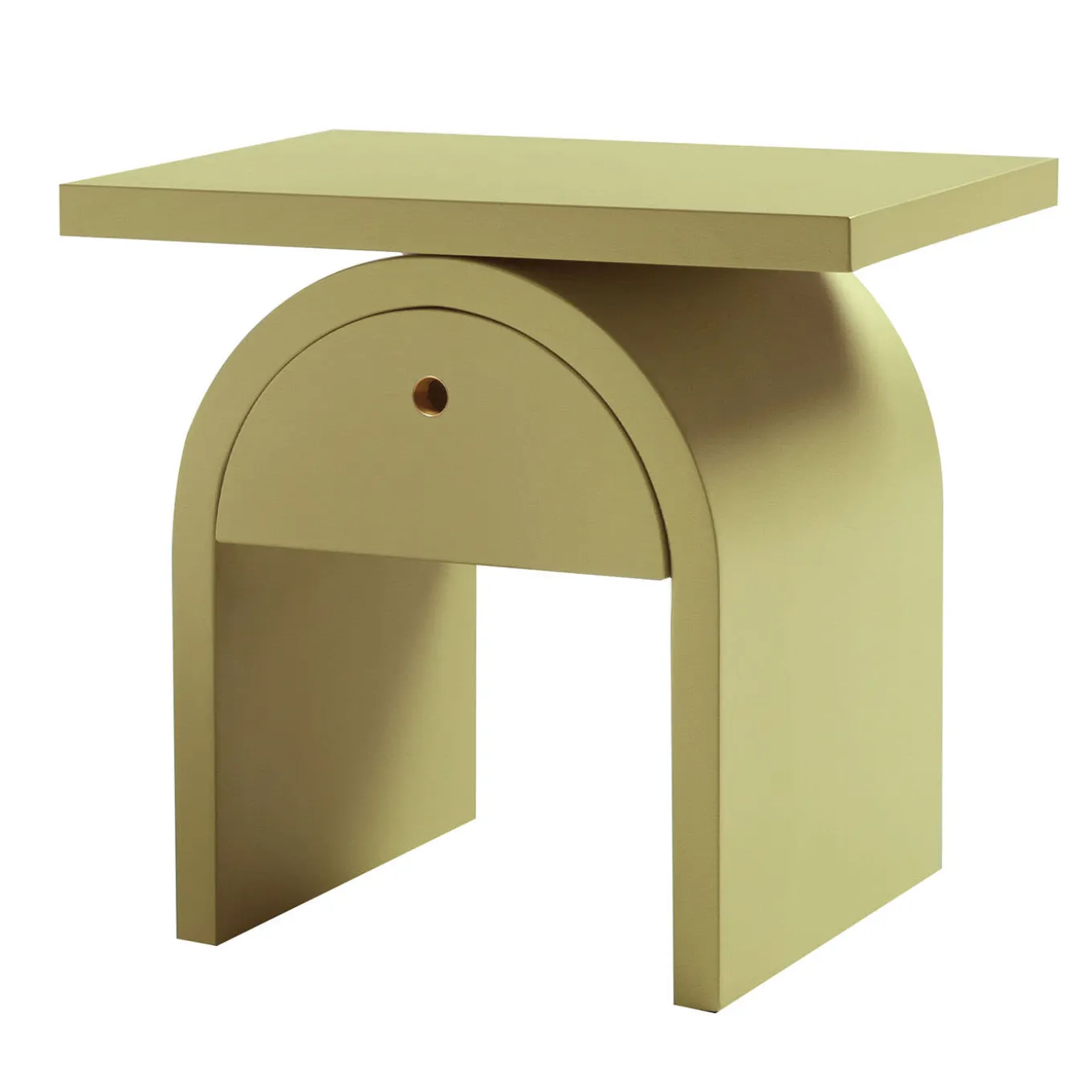 Arcom Yellow Bedside Table