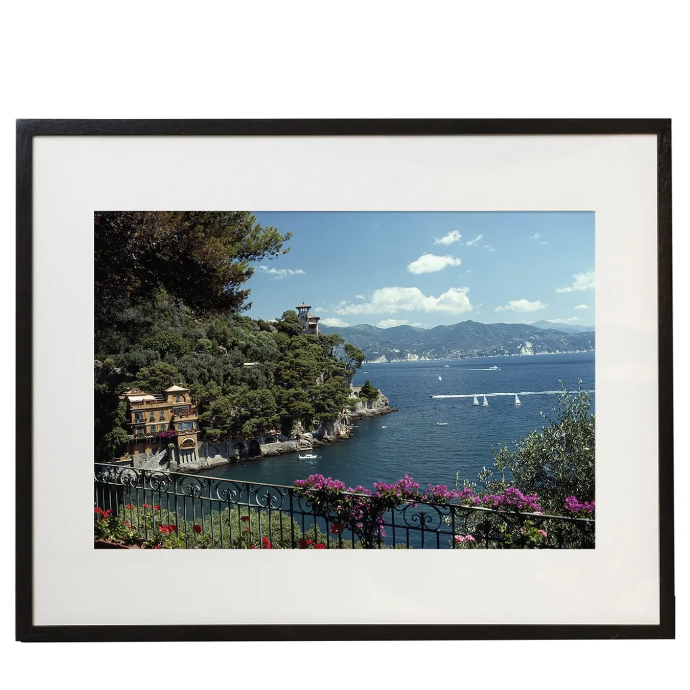 Ardissones House, Portofino Small Framed Print