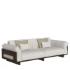 Argo White 3 Seater Sofa