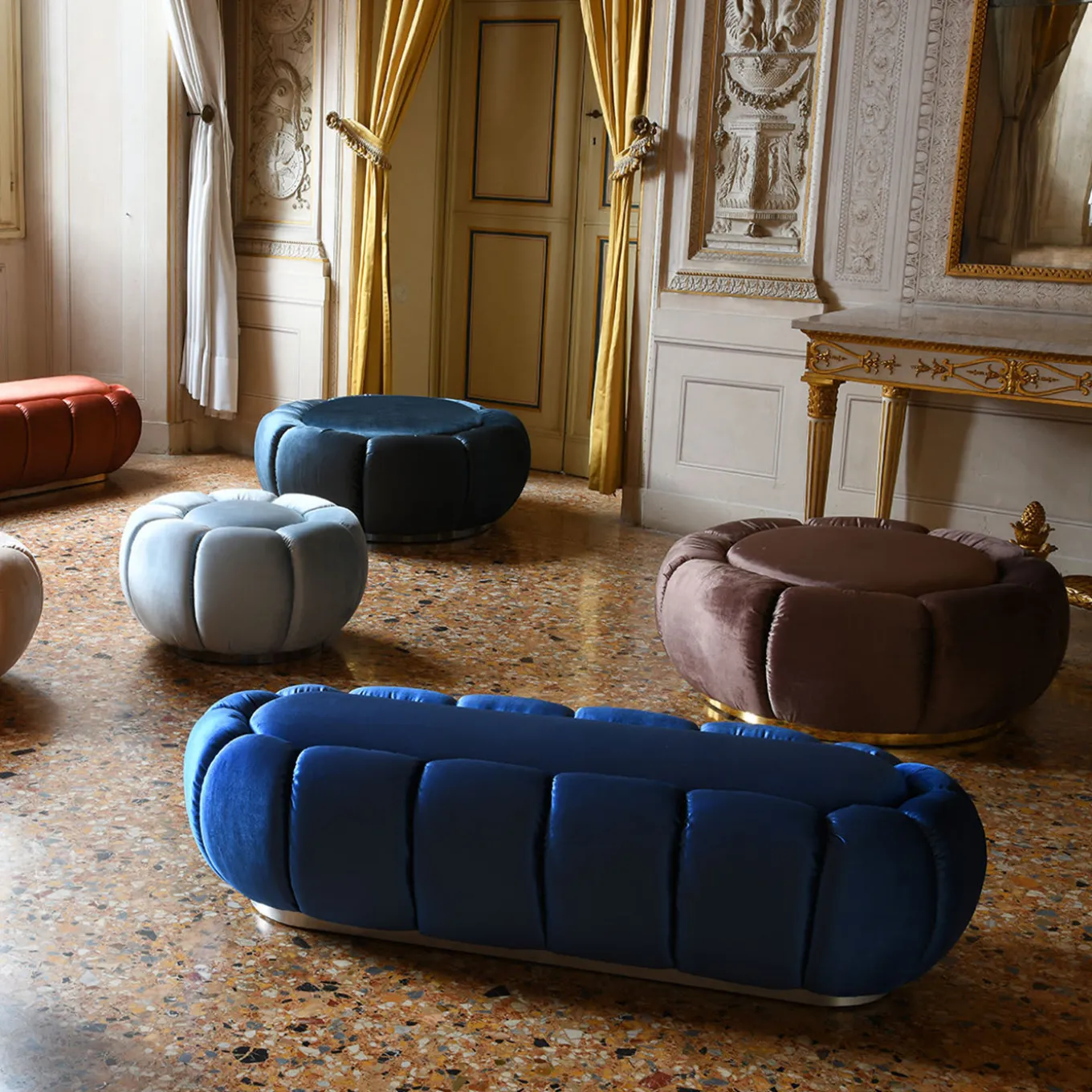 Arke Azure Pouf