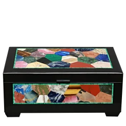 Arlecchino Polychrome Marble Box