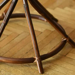 6-Arm Bamboo Coat Rack