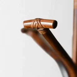 6-Arm Bamboo Coat Rack