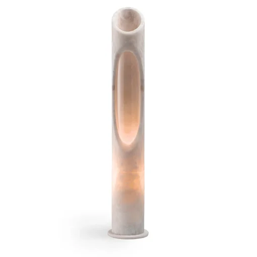 Armonia Lamp L in Pink Egeo marble by Jacopo Simonetti