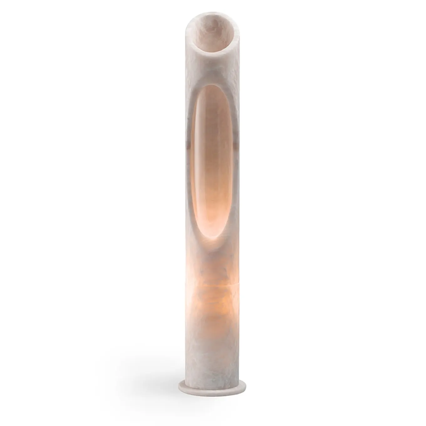 Armonia Lamp L in Pink Egeo marble by Jacopo Simonetti