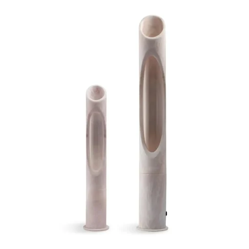 Armonia Lamp L in Pink Egeo marble by Jacopo Simonetti
