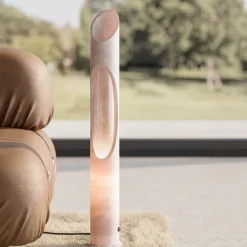 Armonia Lamp L in Pink Egeo marble by Jacopo Simonetti