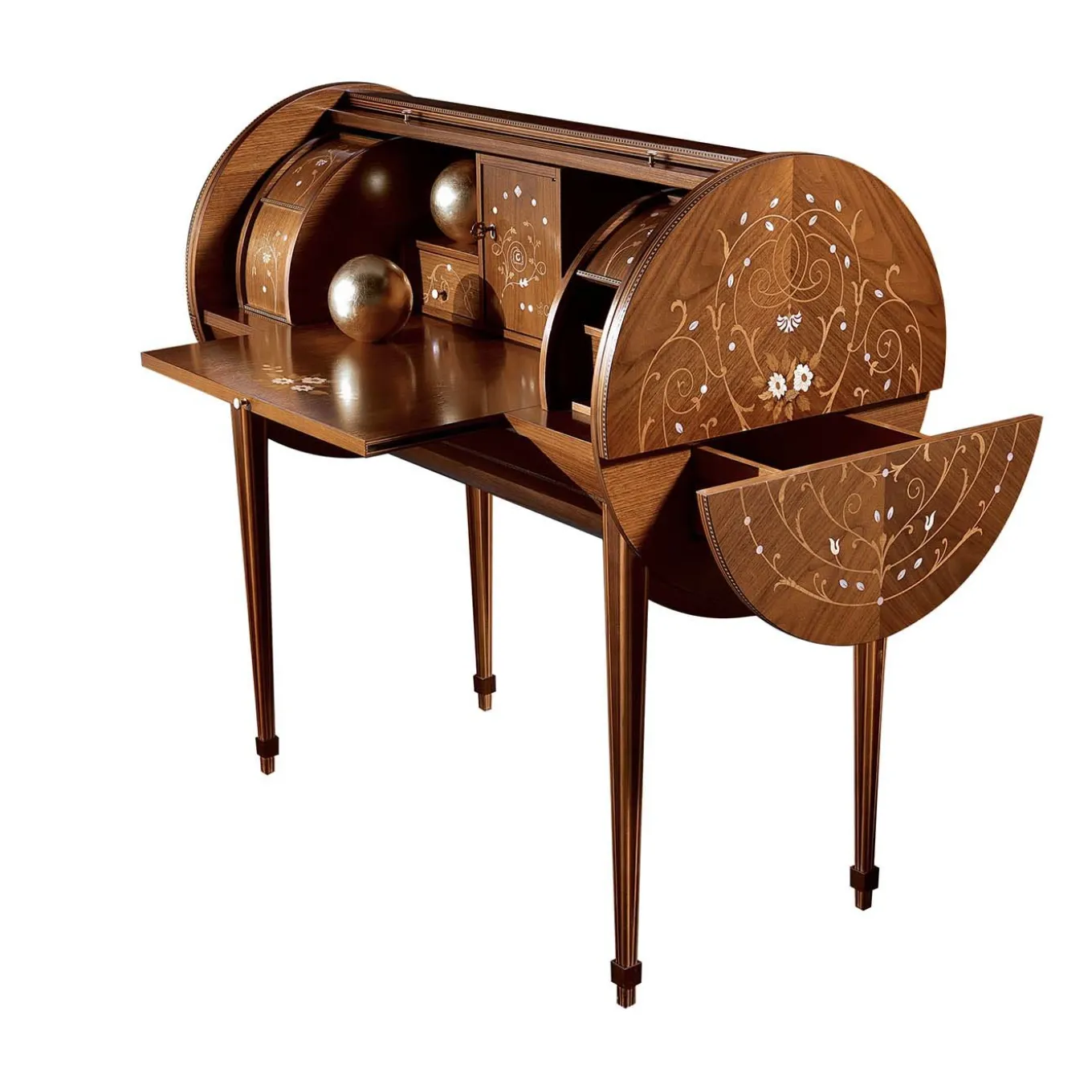 Arts Secretary Desk in Walnut